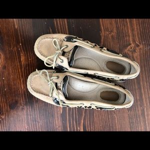 Women's Angelfish Leopard Slip-On Boat Shoe
